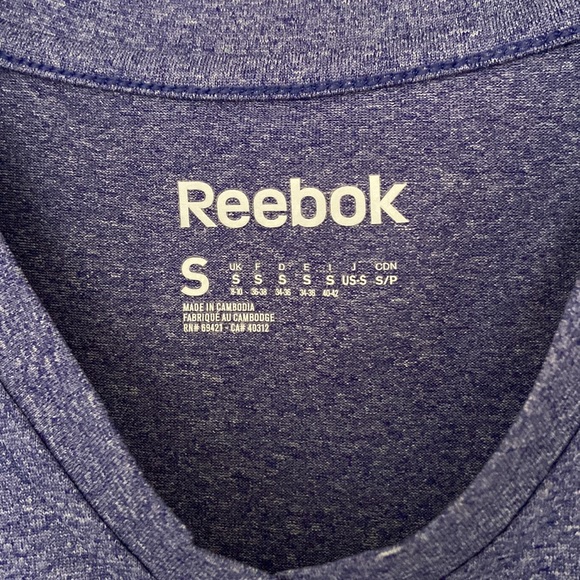 Purple Reebok women’s dri-fit shirt. Size small - Picture 2 of 3
